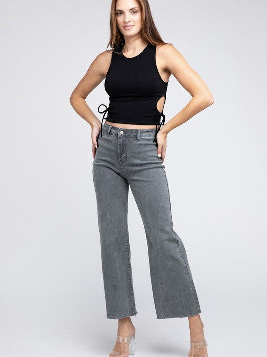Straight Leg Pants